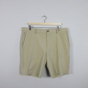 Tommy Bahama Chip Shot Shorts 10" Men's Golf Chino Performance 38 Khaki Tan 308